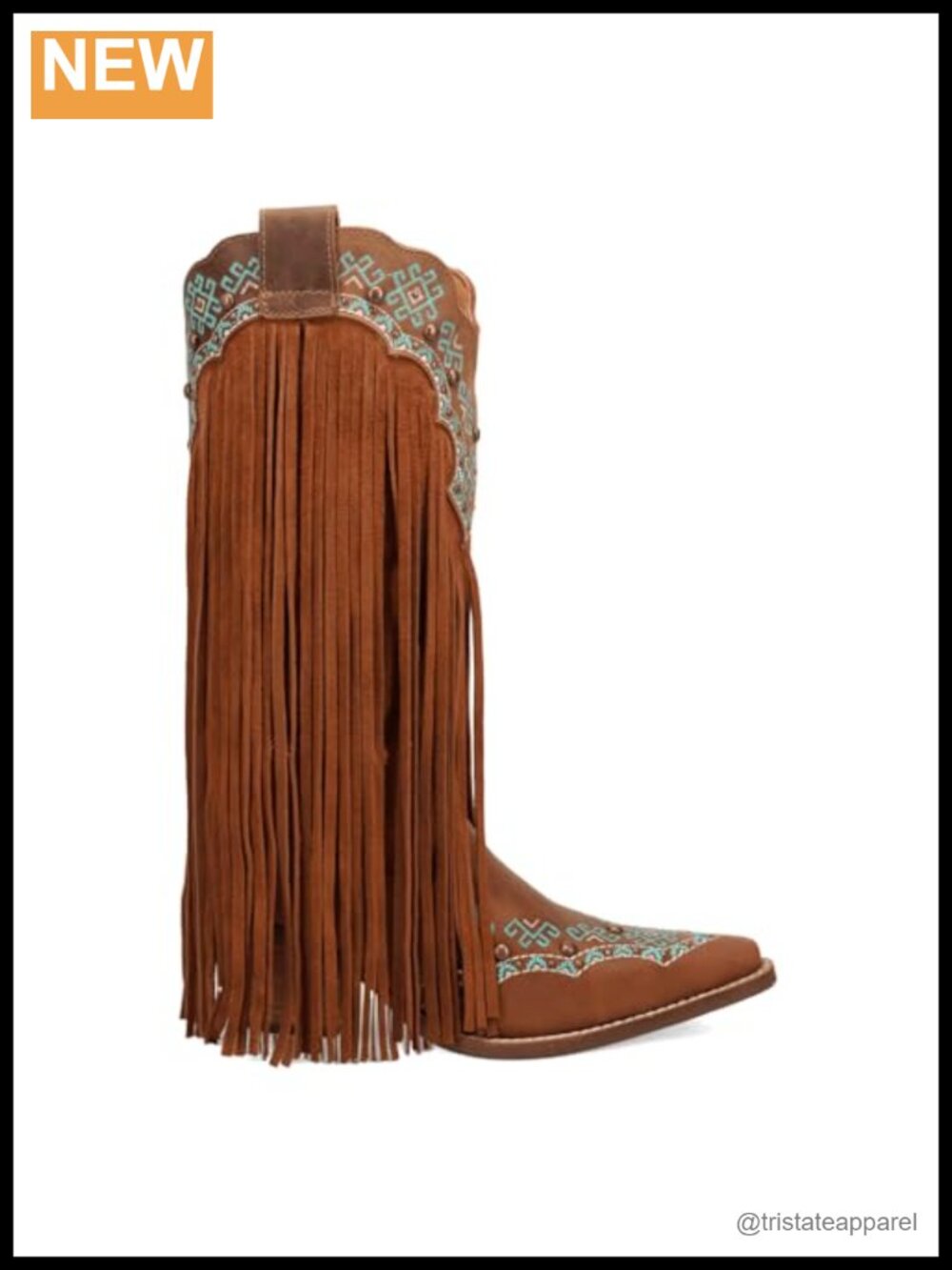 Suede Pull-On Western Boots with Snip Toe and Block Heel